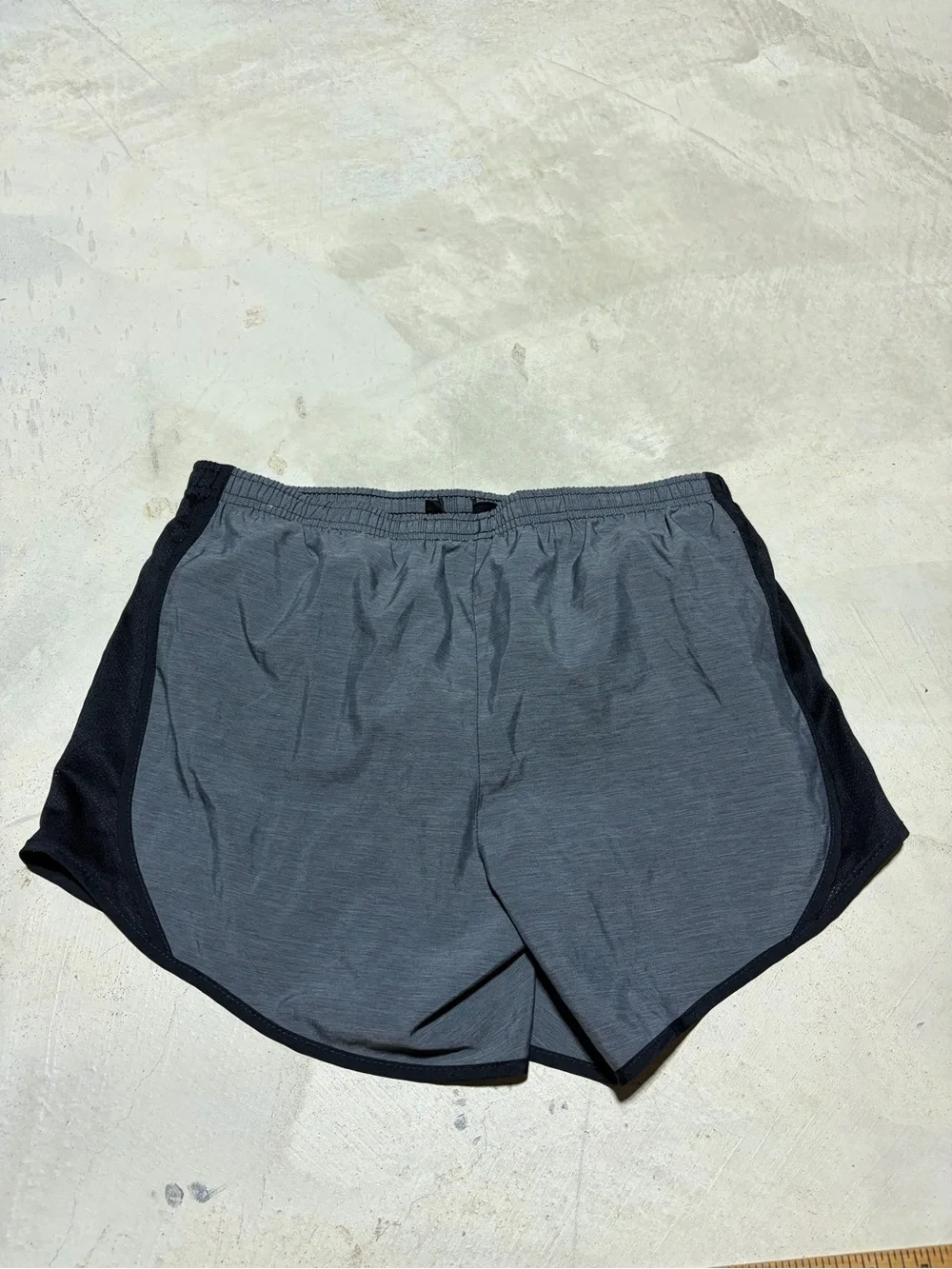 Nike Grey and Black Athletic Shorts xl